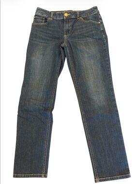 Chico's Platinum Womens Size 0 (4-6) Regular Straight Leg Jeans preowned